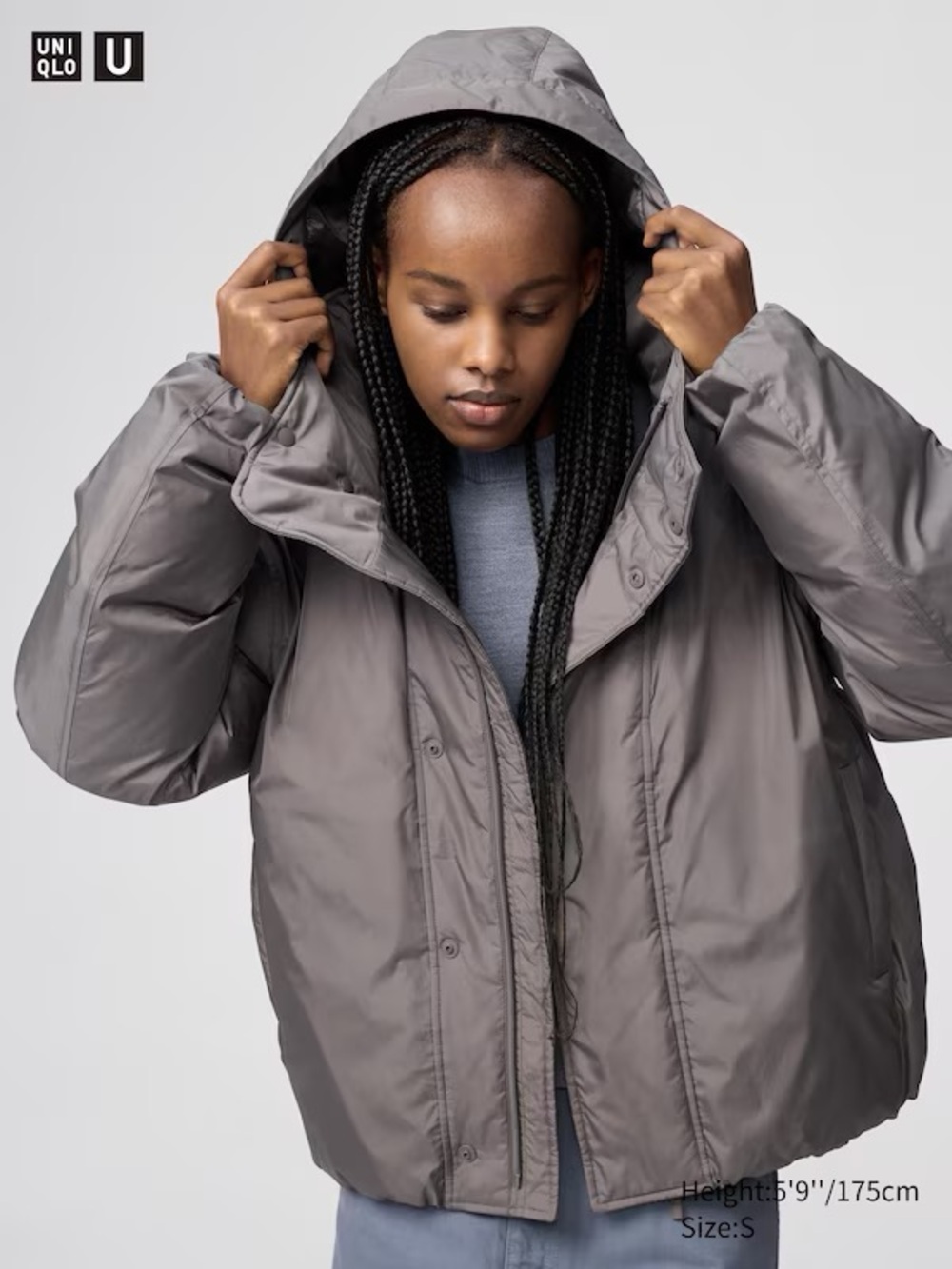 Uniqlo U Pufftech Parka Brown S EUC